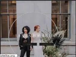 Sites similar to janenesbridal.com