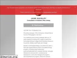 Sites similar to janequigley.com