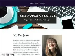 Sites similar to janeropercreative.com