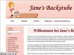 Sites similar to janes-backstube.de