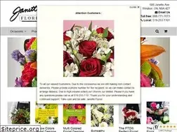 Sites similar to janetteflorist.com