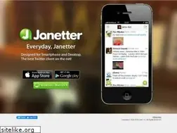 Sites similar to janetter.net
