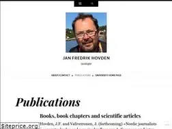 Sites similar to janfredrikhovden.wordpress.com