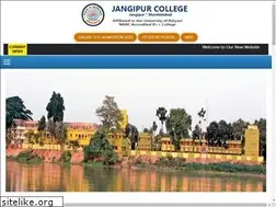 Sites similar to jangipurcollege.in