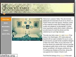 Sites similar to janicetable.com