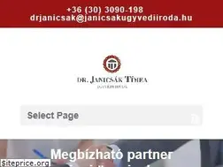Sites similar to janicsakugyvediiroda.hu