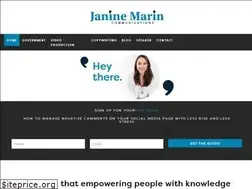 Sites similar to janinemarin.com.au