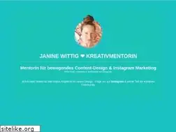 Sites similar to janinewittig.de