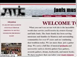 Sites similar to janismusicco.com