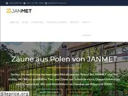 Sites similar to janmet-zaeune.de