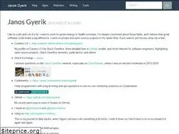 Sites similar to janosgyerik.com