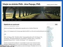 Sites similar to janpapuga.sk