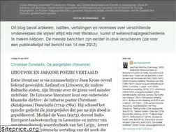 Sites similar to janpaulhinrichs.blogspot.com