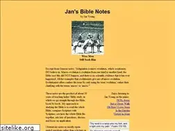 Sites similar to jansbiblenotes.com