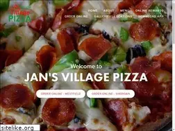 Sites similar to jansvillagepizza.com