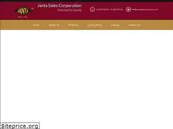 Sites similar to jantasalescorporation.com