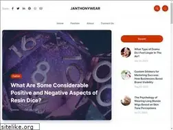 Sites similar to janthonywear.com