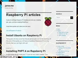 Sites similar to janw.me
