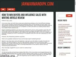Sites similar to janwarmandipk.com