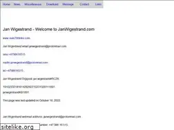 Sites similar to janwigestrand.com