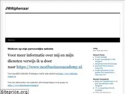 Sites similar to janwillemalphenaar.nl
