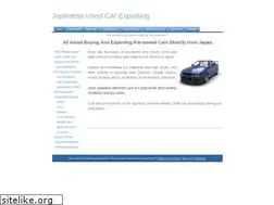 Sites similar to japan-used-car-exporting.info