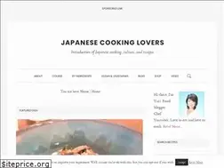 Sites similar to japanesecookinglovers.com