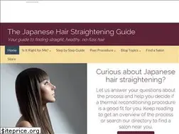 Sites similar to japanesehairstraighteningguide.com