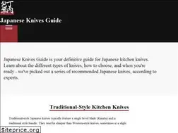 Sites similar to japaneseknivesguide.com