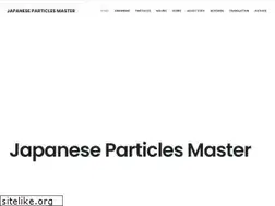 Sites similar to japaneseparticlesmaster.xyz