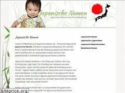 Sites similar to japanische-namen.de