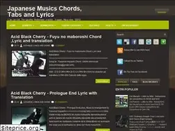 Sites similar to japanmusikchord.blogspot.com