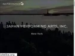 Sites similar to japanperformingarts.org