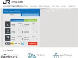 Sites similar to japanrailpass24.com