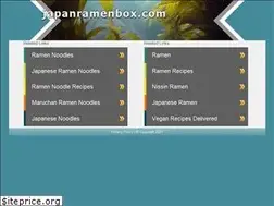 Sites similar to japanramenbox.com