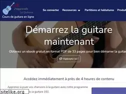 Sites similar to japprendslaguitare.ca