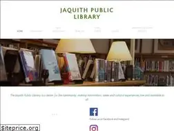 Sites similar to jaquithpubliclibrary.org