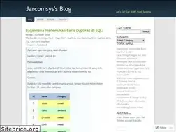 Sites similar to jarcomsys.wordpress.com