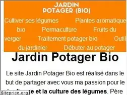 Sites similar to jardin-potager-bio.fr