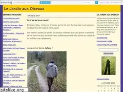Sites similar to jardinauxoiseaux.canalblog.com