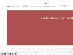 Sites similar to jardinbotanicosq.com