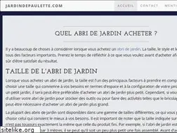 Sites similar to jardindepaulette.com