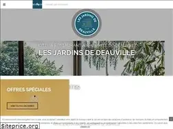 Sites similar to jardinsdedeauville.com