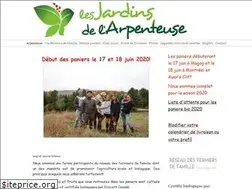 Sites similar to jardinsdelarpenteuse.com