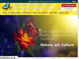 Sites similar to jardinsdespapillons.fr