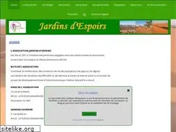 Sites similar to jardinsdespoirs.org