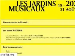 Sites similar to jardinsmusicaux.ch