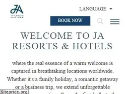 Sites similar to jaresortshotels.com