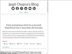 Sites similar to jasjitchopra.com