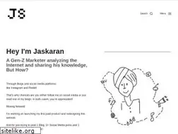 Sites similar to jaskaransaini.com